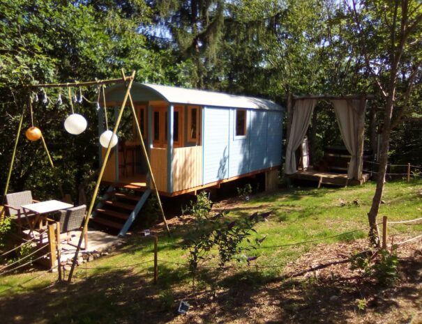 Logement insolite - Roulotte La Bohême - Extérieur